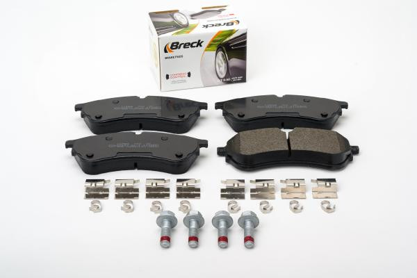 BRECK Bremsbelagsatz, Scheibenbremse